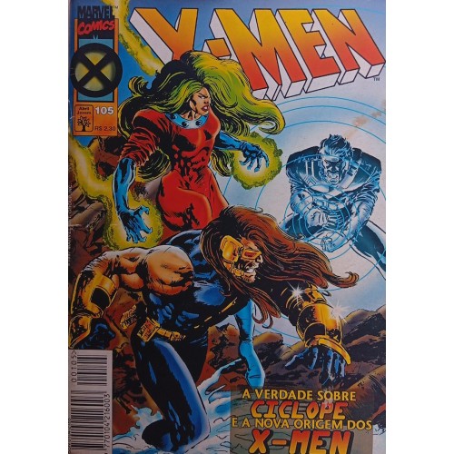 X-MEN A VERDADE SOBRE CICLOPE E A NOVA ORIGEM DOS X-MEN N/ 105 / FORMATINHO