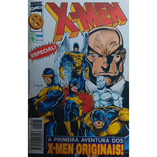 X-MEN ESPECIAL A PRIMEIRA AVENTURA OS X-MEN ORIGINAIS! N° 108 / FORMATINHO
