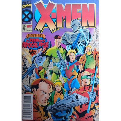 X-MEN MOMENTOS FINAIS A ERA DO APOCALIPSE N° 107 / FORMATINHO