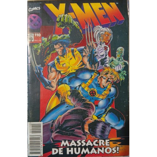 X-MEN MASSACRE DE HUMANOS! N° 110 / FORTMATINHO
