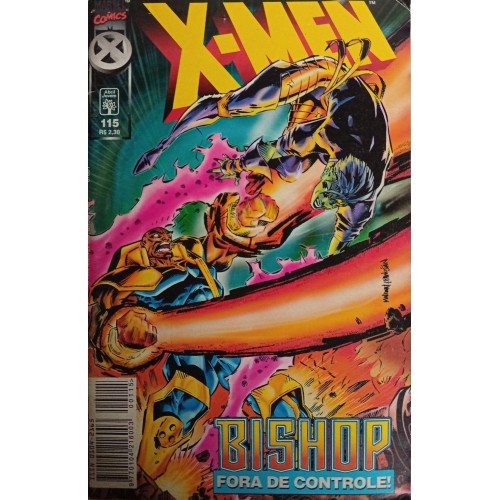 X-MEN BISHOP FORA DE CONTROLE! N° 115 / FORMATINHO