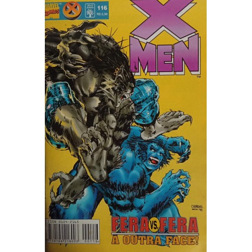 X-MEN FERA VS. FERA A OUTRA FACE! N° 116 / FORMATINHO
