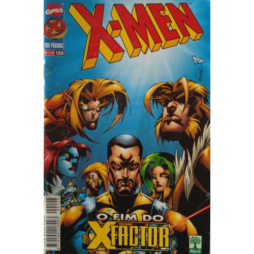 X-MEN O FIM DO X-FACTOR N° 125 / FORMATINHO