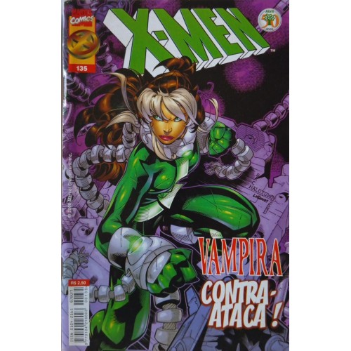 X-MEN VAMPIRA CONTRA-ATACA!  N° 135 / FORMATINHO