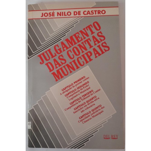 JULGAMENTO DAS CONTAS MUNICIPAIS/JOSÉ NILO DE CASTRO