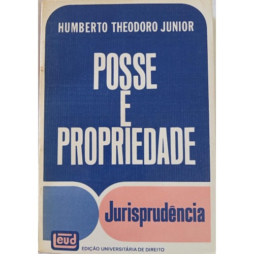 POSSE E PROPRIEDADE/HUMBERTO THEODORO JUNIOR 