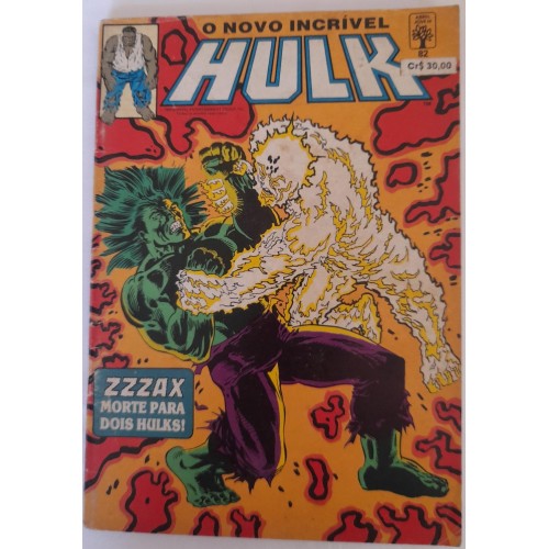 O NOVO INCRÍVEL HULK ZZZAX MORTE PARA DOIS HLKS N°82/AL MILGROM