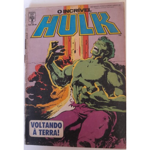 O INCRÍVEL HULK Nº 64/VOLTANDO À TERRA! STAN LEE 