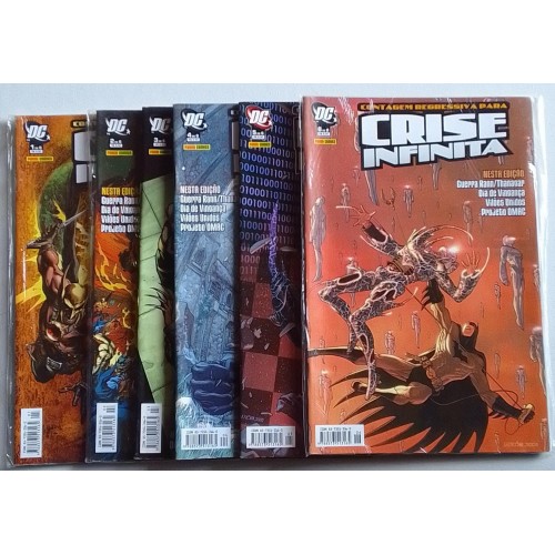 DC CONTAGEM REGRESSIVA PARA CRISE INFINITA  ( MINI SÉRIE EM 06 EDIÇÕES )