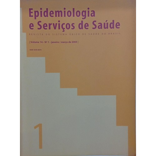 EPIDEMIOLOGIA E SERVIÇO DE SAÚDE VOLUME 14 N°1 AO 4