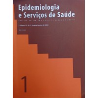 EPIDEMIOLOGIA E SERVIÇOS DE SAÚDE VOLUMES 13 N°1 AO 4 EPIDEMIOLOGIA E SERVIÇOS DE SAÚDE VOLUMES 13 N°1 AO 4