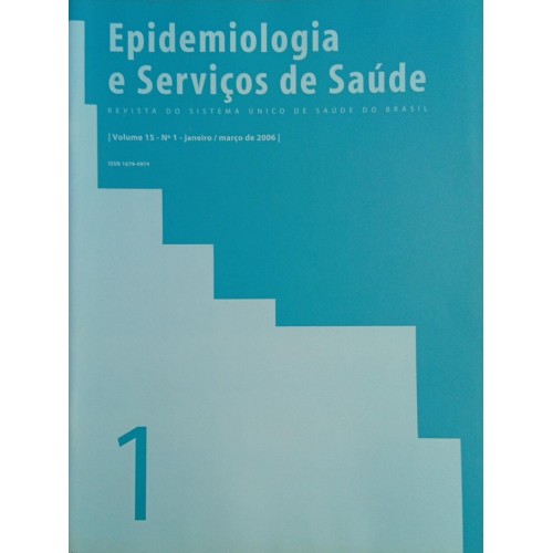 EPIDEMIOLOGIA E SERVIÇOS DE SAÚDE  VOLUMES 15 N°1 AO 4