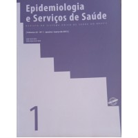 EPIDEMIOLOGIA E SERVIÇOS DE SAÚDE VOLUME 22 N°1 EPIDEMIOLOGIA E SERVIÇOS DE SAÚDE VOLUME 22 N°1