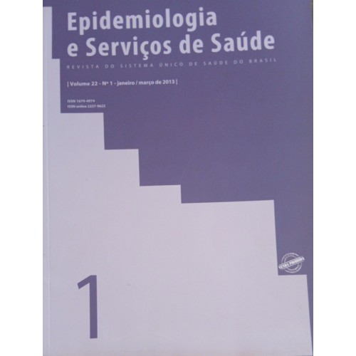 EPIDEMIOLOGIA E SERVIÇOS DE SAÚDE VOLUME 22  N°1