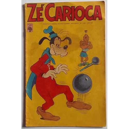 ZÉ CARIOCA NÚMERO 1343 ANO  1977