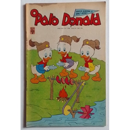 O PATO DONALD NÚMERO 1188 ANO 1974