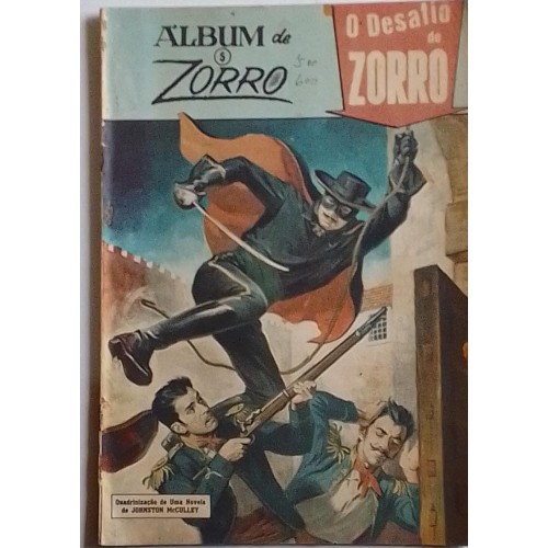 ALBUM DE ZORRO DE JOHNSTON McCULLEY  NÚMERO 05