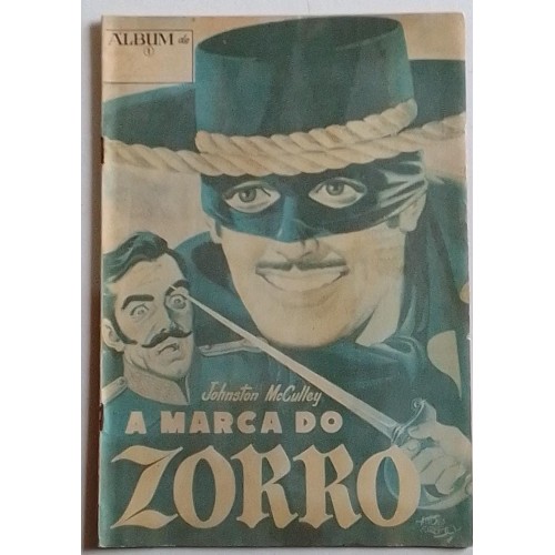ALBUM DE ZORRO DE JOHNSTON McCULLEY  NÚMERO 01