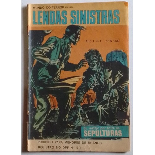 LENDAS SINISTRAS ANO 1 NÚMERO 01