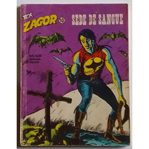 ZAGOR NÚMERO  10  EDITORA VECCHI (FORMATINHO)