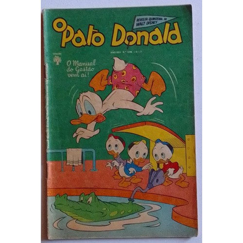 O PATO DONALD NÚMERO 1208 ANO 1975