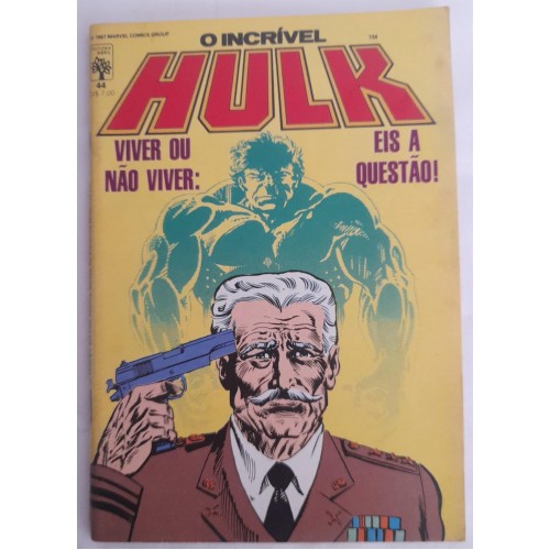 O INCRÍVEL HULK VIVER OU MARRER: EIS A QUESTÃO! N° 44