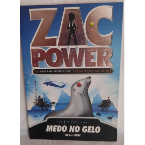 ZAC POWER MISSÃO MEDO DO GELO/H.I.LARRY