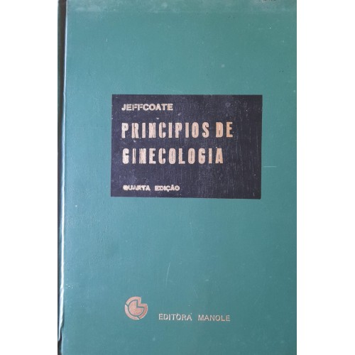 PRINCIPIOS DE GINECOLOGIA/SIR NORMAN JEFFCOATE