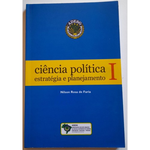 CIÊNCIAS POLÍTICA-ESTRATÉGIA E PLANEJAMENTO I