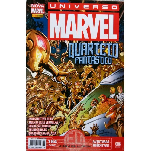 UNIVERSO MARVEL QUARTETO FANTÁSTICO 06