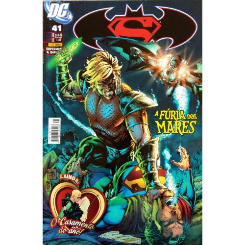 D.C.SUPER HOMEM & BATMAN A FÚRIA DOS MARES NÚMERO 41
