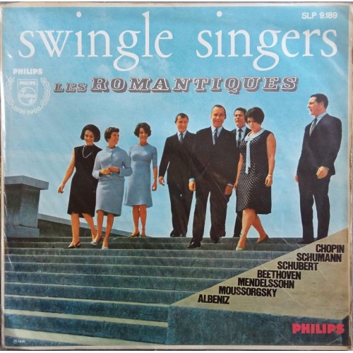 LP LES ROMANTIQUES SWINGLE SINGERS 