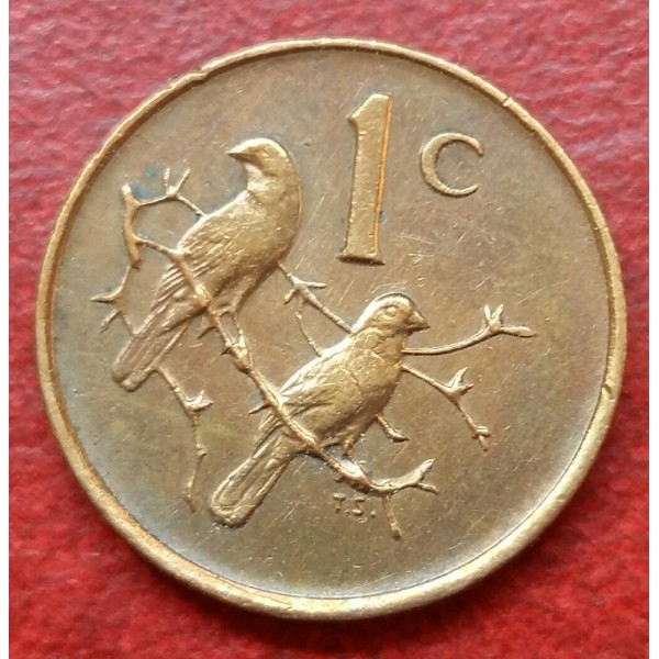 AFRICA DO SUL 00,1 CENT. ANO 1985
