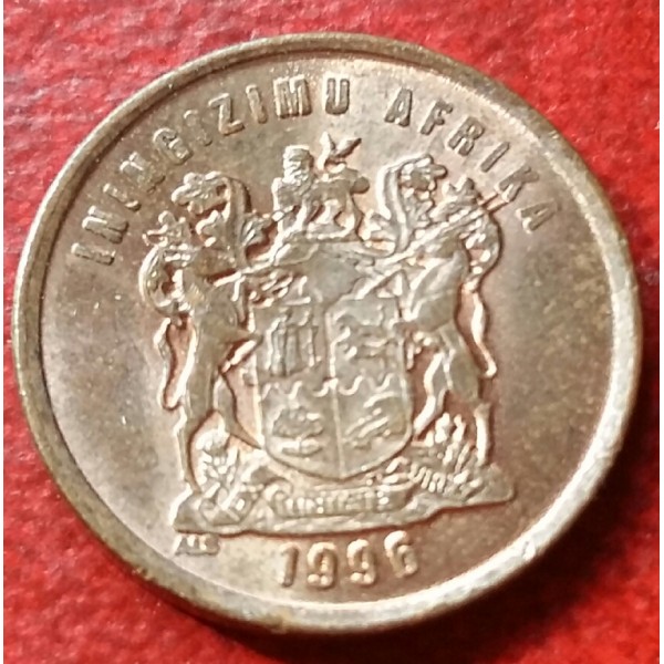 AFRICA DO SUL 001 CENT ANO 1996