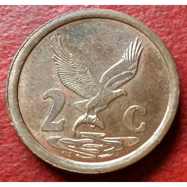 AFRICA DO SUL 00,2 CENTS ANO 1996