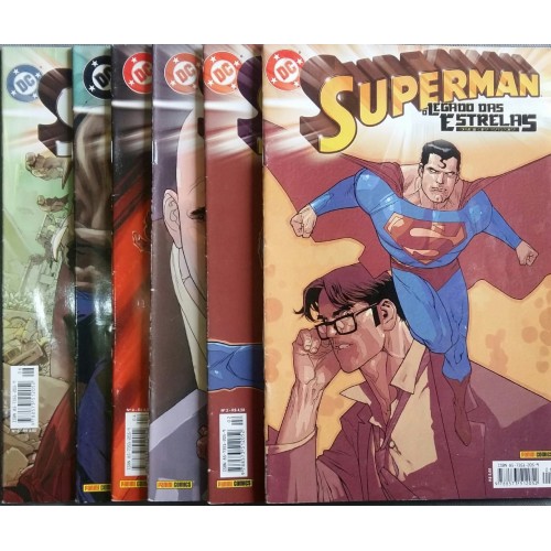 SUPERMAN MINI SÉRIE O LEGADO DAS ESTRELAS 06 VOLUMES