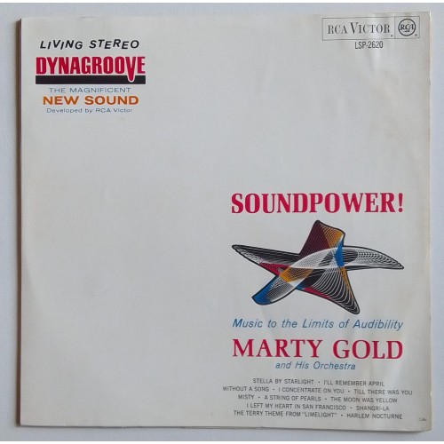 LP DYNAGROOVE SOUNDPOWER MARTY GOLD