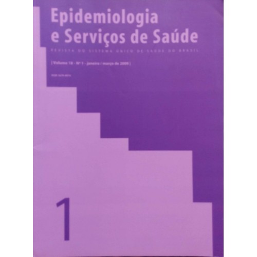 EPIDEMIOLOGIA E SERVIÇOS DE SAÚDE VOLUME 18 N°1 AO 4