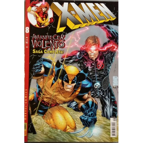 X-MEN AMANHECER VIOLENTO NÚMERO 8