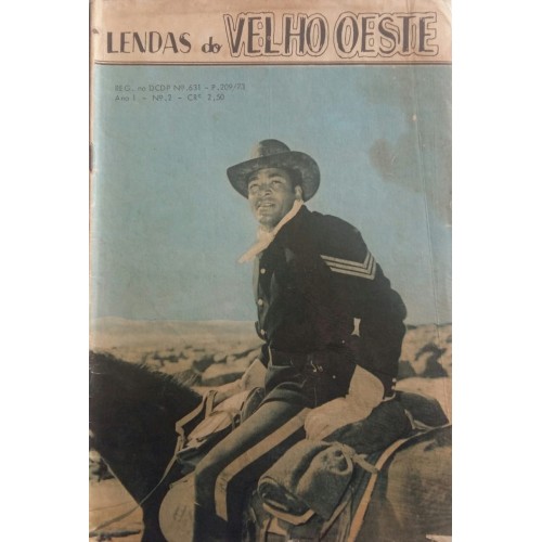 LENDAS DO VELHO OESTE  NÚMERO 2 