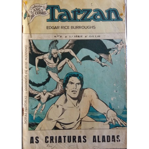 TARZAN LANÇA DE COBRE NÚMERO 82 ANO 1972