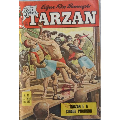 TARZAN LANÇA DE PRATA NÚMERO 62 ANO 1970