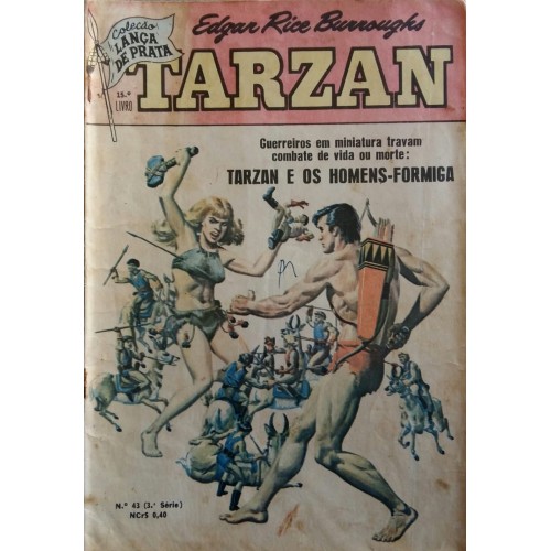 TARZAN LANÇA DE PRATA NÚMERO 43 ANO 1969