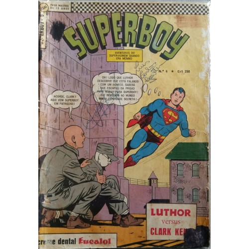 SUPERBOY  LUTHOR VERSUS CLARK KENT  ANO 1966