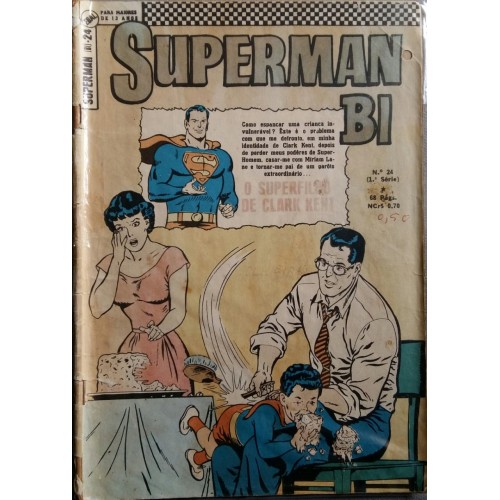SUPERMAN BI NÚMERO 24 ANO  1969