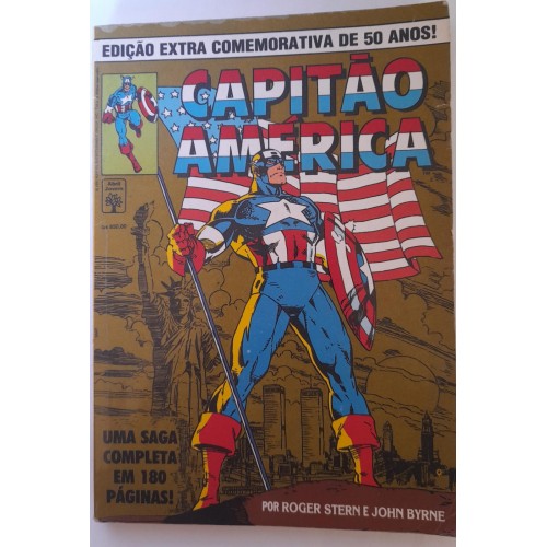 CAPITÃO AMÉRICA EDIÇÃO EXTRA COMEMORATIVA DE 50 ANOS! CAPITÃO AMÉRICA EDIÇÃO EXTRA COMEMORATIVA DE 50 ANOS!