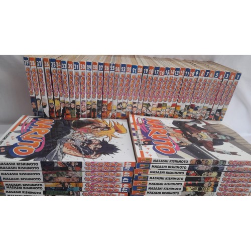 COLEÇÃO MANGÁS NARUTO 1 AO 72/MASASHI KISHIMOTO 