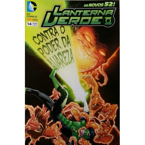 LANTERNA VERDE OS NOVOS 52 NÚMERO 14