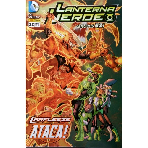 LANTERNA VERDE OS NOVOS 52 NÚMERO 23