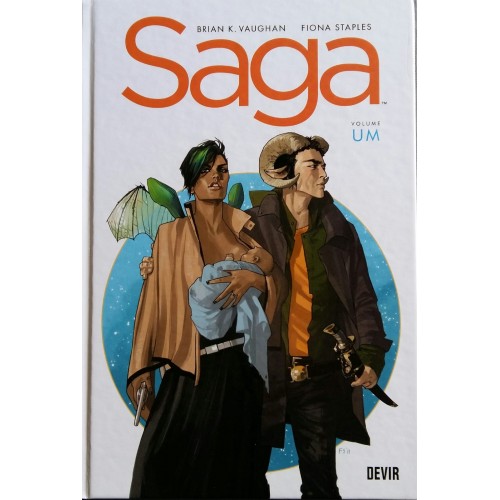 SAGA VOLUME UM BRIAN K. VAUGHAN FIONA STAPLES (CAPA DURA)